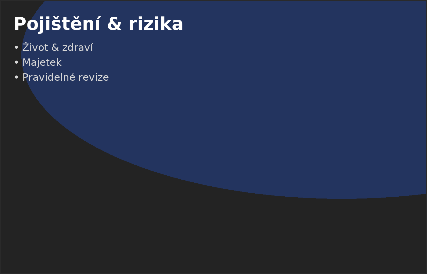Pojištění a řízení rizik